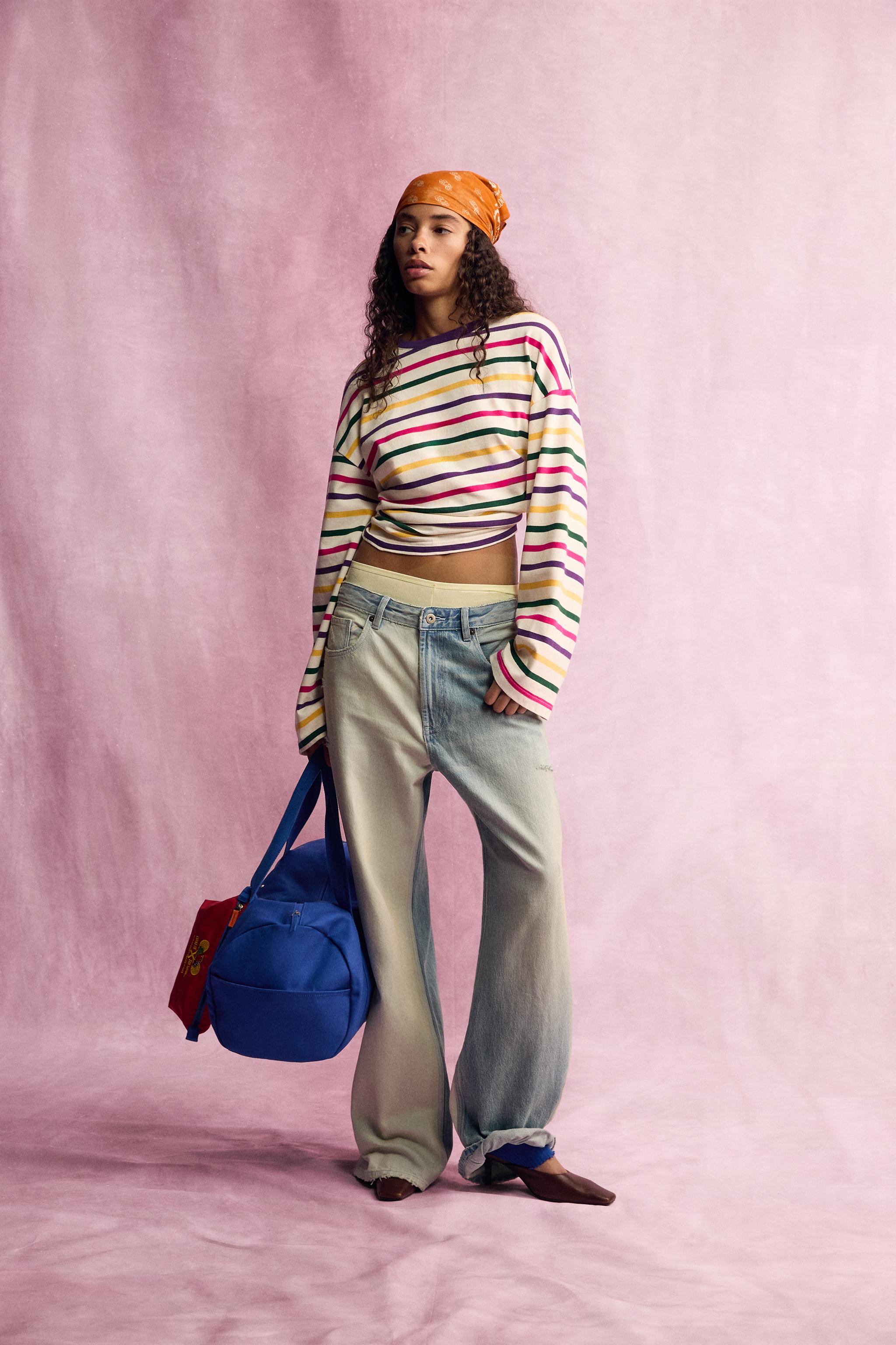 JEAN BOYFRIEND COMBINÉ FRUIT OF THE LOOM™